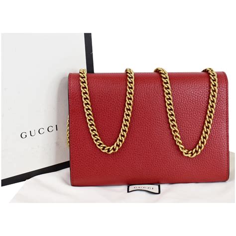 gucci fiocchi leather wallet on a chain|Gucci wallet on chain crossbody.